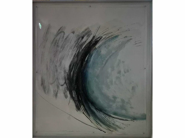 Gert jan van manen - acryl/pigment op doek - 142 x 122 - afbeelding 1 van  5