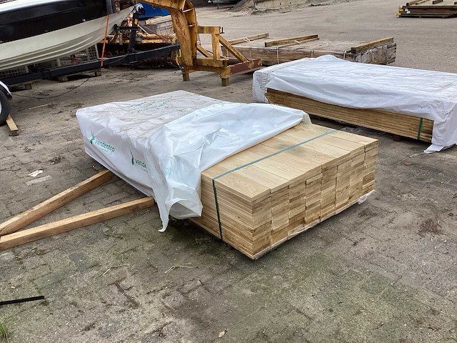 Geschaafd eiken plank, europees (128x) - afbeelding 2 van  4