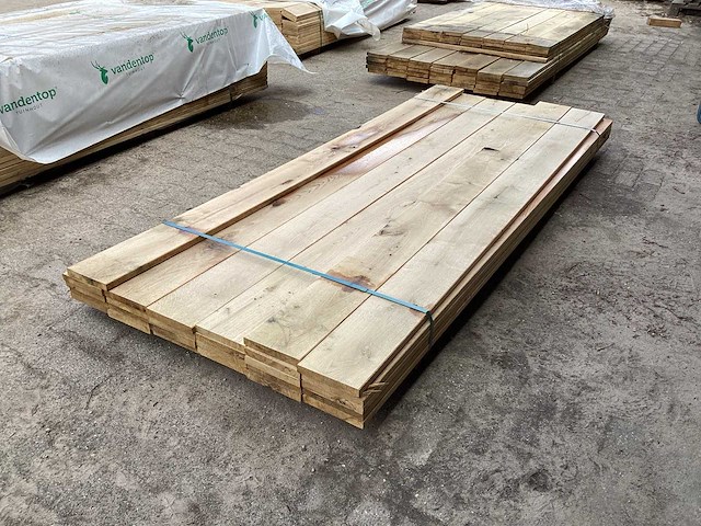 Geschaafd eiken plank, europees (27x) - afbeelding 1 van  3