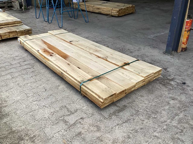 Geschaafd eiken plank, europees (27x) - afbeelding 2 van  3