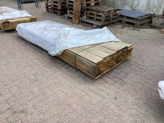 Geschaafd eiken plank, europees (66x) - afbeelding 2 van  4