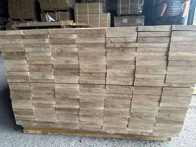 Geschaafd eiken plank, europees (91x) - afbeelding 2 van  11