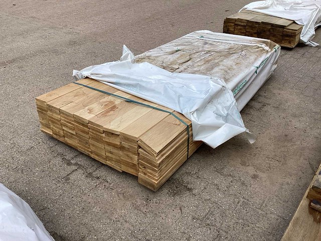 Geschaafd eiken plank, europees (96x) - afbeelding 3 van  3
