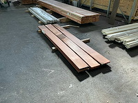 Geschaafd hardhout 25x200x2500 mm (6x) - afbeelding 2 van  6