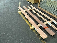 Geschaafd meranti 190x680 mm (6x) - afbeelding 1 van  6