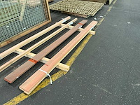 Geschaafd meranti 190x680 mm (6x) - afbeelding 3 van  6