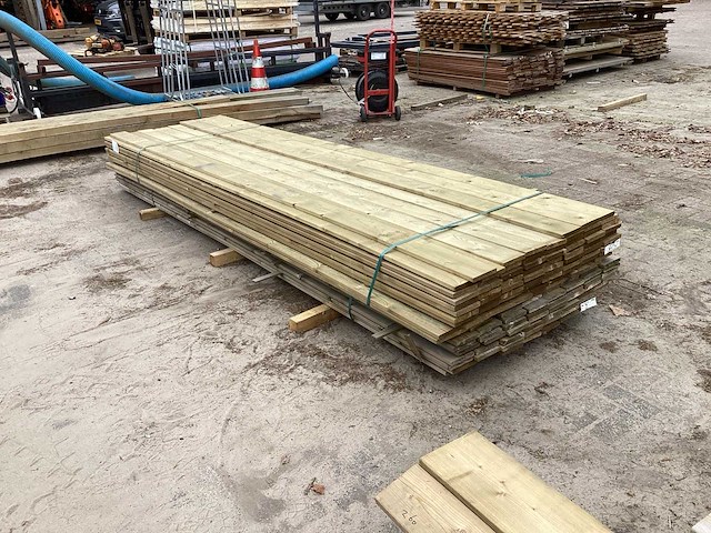 Geschaafd plank vuren (150x) - afbeelding 4 van  5