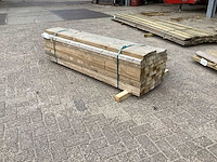 Geschaafd regels vuren 55x52x1800mm (57x) - afbeelding 4 van  4