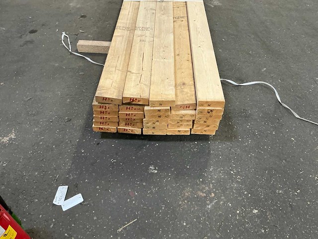 Geschaafd vuren 44x145x5400 mm (29x) - afbeelding 4 van  7