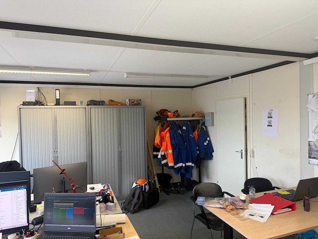 Geschakelde kantoorunits/bouwkeet 180 m2 met keuken/sanitair - afbeelding 5 van  29