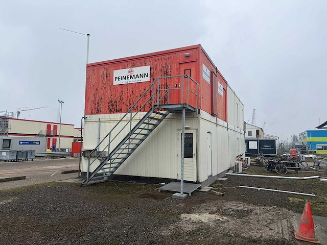 Geschakelde kantoorunits/bouwkeet 180 m2 met keuken/sanitair - afbeelding 7 van  29