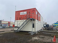 Geschakelde kantoorunits/bouwkeet 180 m2 met keuken/sanitair - afbeelding 7 van  29