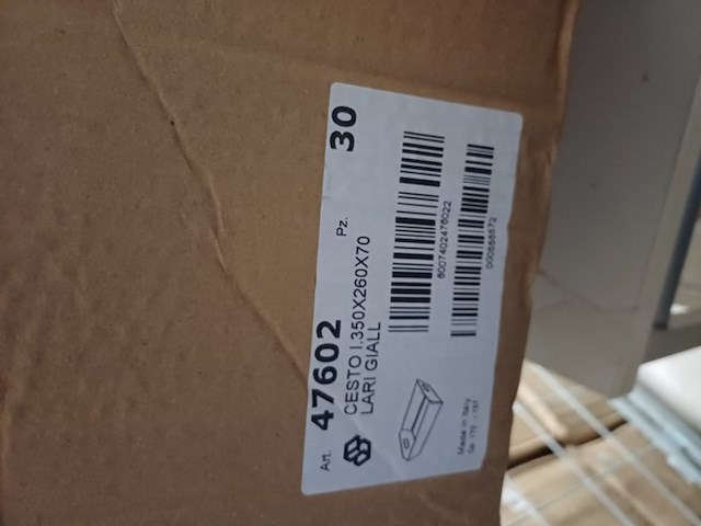 Geschenkdoos lari giall geel 35x26x7cm 20 stuks - afbeelding 2 van  11