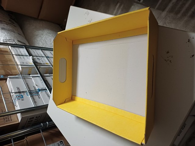 Geschenkdoos lari giall geel 35x26x7cm 20 stuks - afbeelding 5 van  11