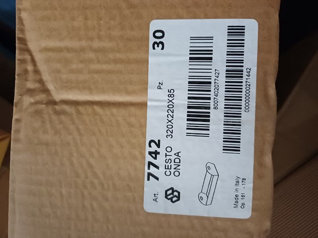 Geschenkdoos onda brown 32x22x8,5cm 20 stuks - afbeelding 4 van  9