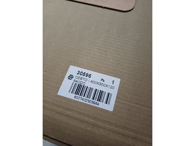 Geschenkdoos saco brown 40x30x12cm 30 stuks - afbeelding 8 van  9