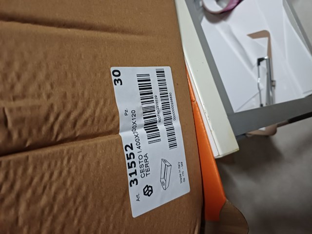 Geschenkdoos terra oranje 40x30x12cm 30stuks - afbeelding 7 van  11