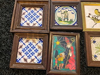 Geschilderde wand tegels (12x) - afbeelding 4 van  6