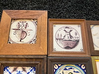 Geschilderde wand tegels (12x) - afbeelding 6 van  6