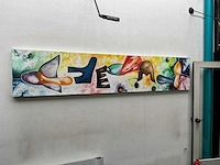 Gesigneerd amk2004 wanddecoratie - afbeelding 1 van  2