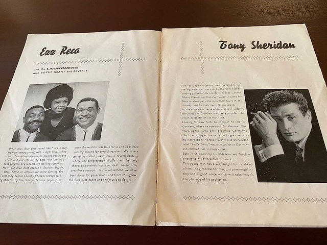 Gesigneerd programmaboekje roy orbison freddy and the dreamers - afbeelding 7 van  8