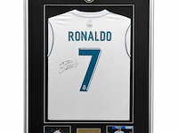 Gesigneerd voetbalshirt, adidas, real madrid, cristiano ronaldo