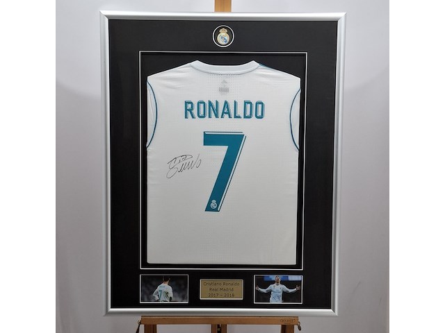 Gesigneerd voetbalshirt, adidas, real madrid, cristiano ronaldo - afbeelding 5 van  12