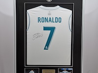 Gesigneerd voetbalshirt, adidas, real madrid, cristiano ronaldo - afbeelding 5 van  12