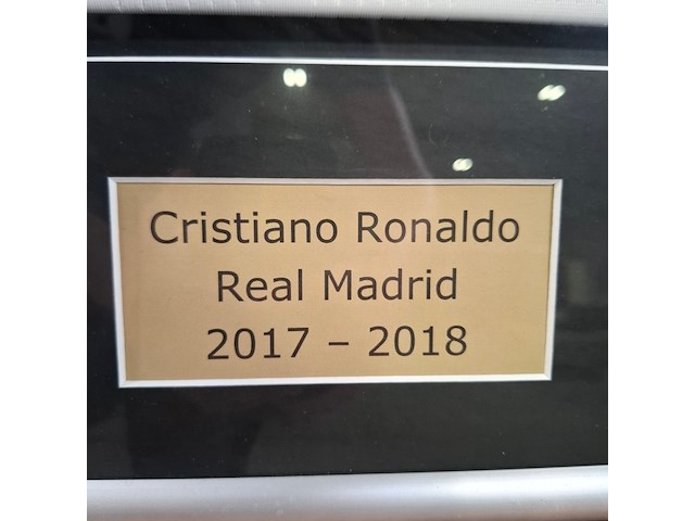 Gesigneerd voetbalshirt, adidas, real madrid, cristiano ronaldo - afbeelding 7 van  12