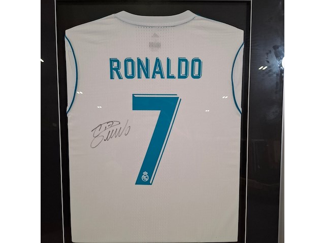 Gesigneerd voetbalshirt, adidas, real madrid, cristiano ronaldo - afbeelding 9 van  12