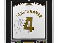 Gesigneerd voetbalshirt, adidas, real madrid, sergio ramos