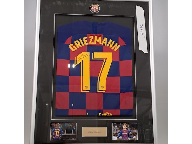 Gesigneerd voetbalshirt, 'antoine griezman' - afbeelding 1 van  6