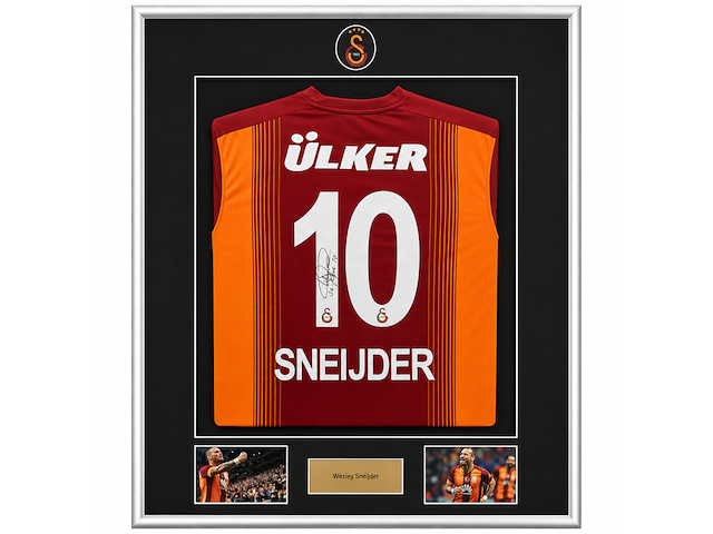 Gesigneerd voetbalshirt, galatasaray, wesley sneijder - afbeelding 1 van  7