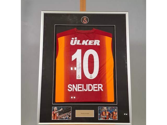 Gesigneerd voetbalshirt, galatasaray, wesley sneijder - afbeelding 3 van  7