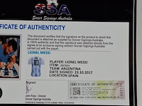 Gesigneerd voetbalshirt, lionel messi, asociación del fútbol argentino, adidas - afbeelding 2 van  10