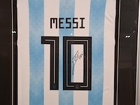 Gesigneerd voetbalshirt, lionel messi, asociación del fútbol argentino, adidas - afbeelding 5 van  10