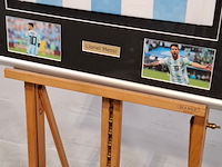 Gesigneerd voetbalshirt, lionel messi, asociación del fútbol argentino, adidas - afbeelding 7 van  10