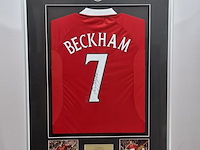 Gesigneerd voetbalshirt, manchester united, david beckham - afbeelding 5 van  12