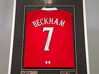 Gesigneerd voetbalshirt, manchester united, david beckham - afbeelding 6 van  12