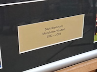 Gesigneerd voetbalshirt, manchester united, david beckham - afbeelding 8 van  12