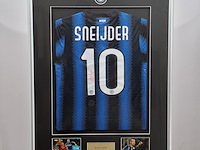 Gesigneerd voetbalshirt, nike, internazionale milan, wesley sneijder - afbeelding 2 van  7