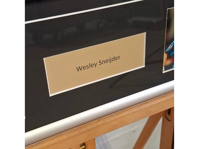 Gesigneerd voetbalshirt, nike, internazionale milan, wesley sneijder - afbeelding 5 van  7