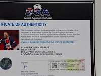 Gesigneerd voetbalshirt, paris saint-germain, kylian mbappe - afbeelding 2 van  11
