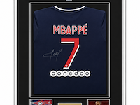 Gesigneerd voetbalshirt, paris saint-germain, kylian mbappe - afbeelding 1 van  11