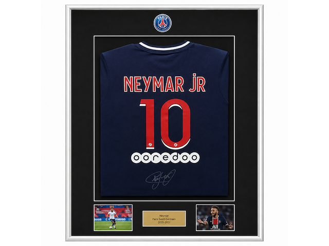Gesigneerd voetbalshirt, paris saint-germain, neymar jr - afbeelding 1 van  11