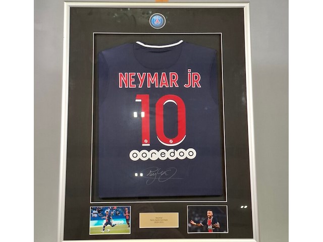 Gesigneerd voetbalshirt, paris saint-germain, neymar jr - afbeelding 5 van  11