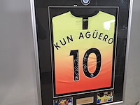 Gesigneerd voetbalshirt, 'sergio agüero' - afbeelding 6 van  9