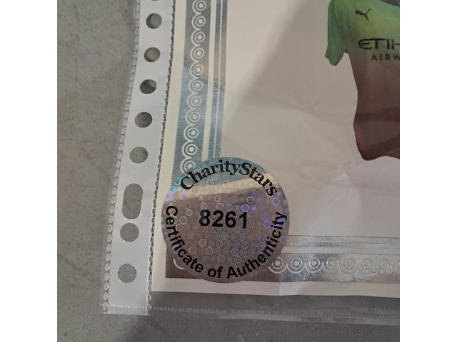 Gesigneerd voetbalshirt, 'sergio agüero' - afbeelding 8 van  9