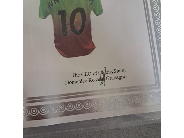 Gesigneerd voetbalshirt, 'sergio agüero' - afbeelding 9 van  9