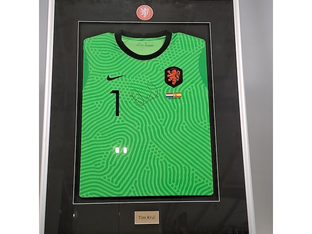 Gesigneerd voetbalshirt, 'tim krul' - afbeelding 1 van  6